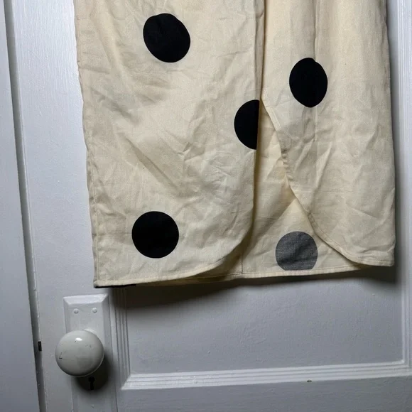 Future Collective x Jenny K. Lopez Faux Wrap Polkadot Midi Skirt Size 00 - Picture 8 of 13